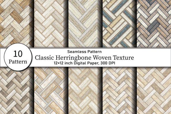 Download Classic Herringbone Woven Texture - Premium Bundle