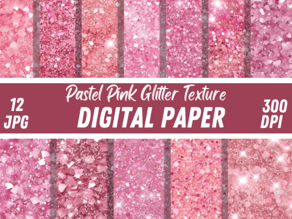Download Pastel Pink Glitter Seamless Pattern - Premium Resources